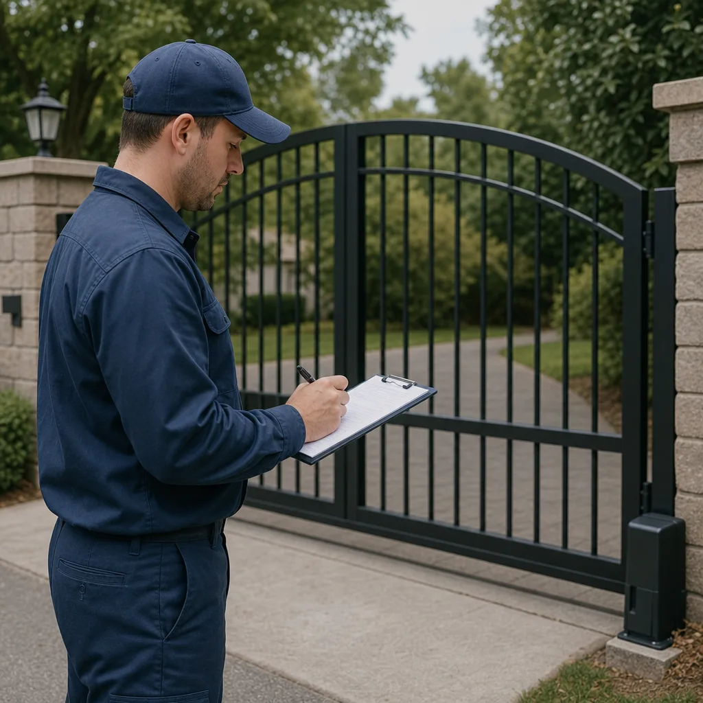 Illustration for Residential Gate Repair Cost and Free Quote in Santa Ana