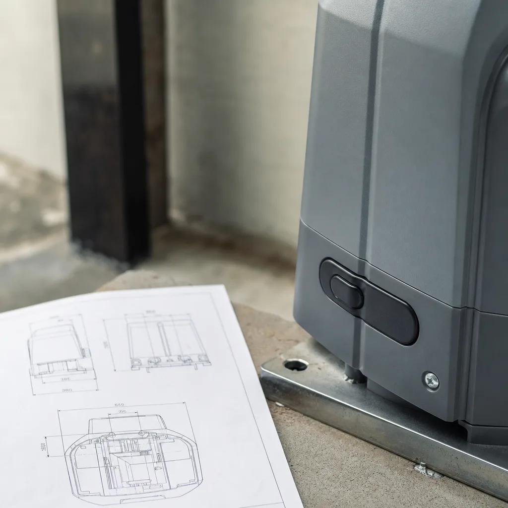 Illustration for gate motor price