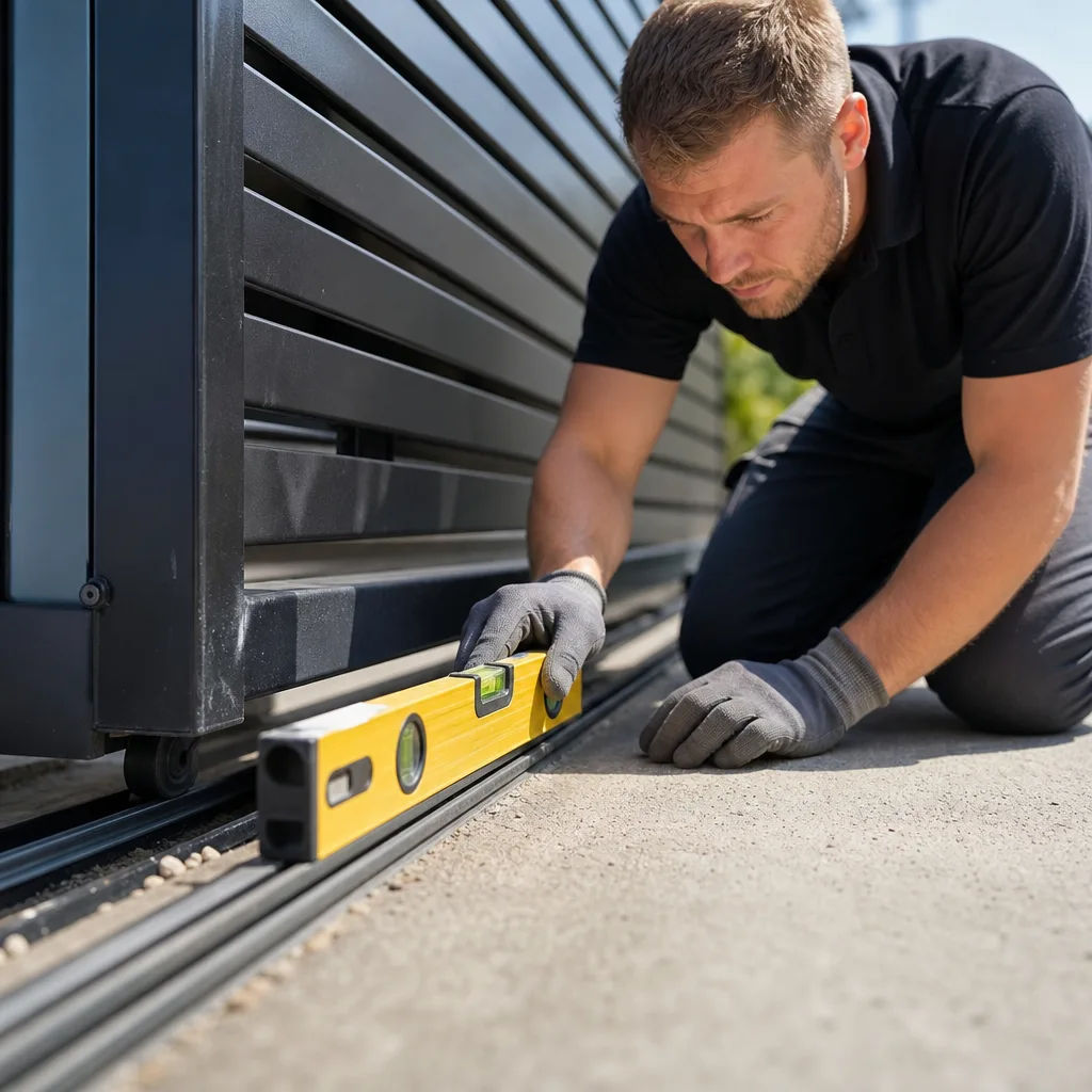 Illustration for driveway gate repair near me